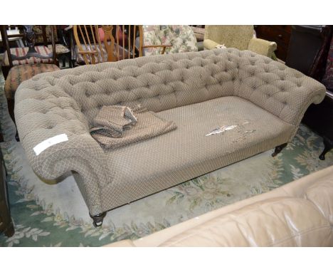 A Victorian Chesterfield sofa, c.1860