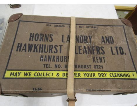 A vintage laundry service box&nbsp;