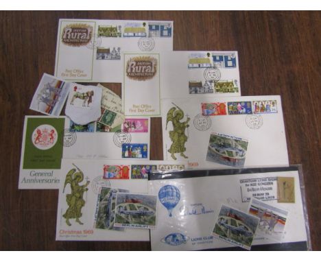 First day covers and few stamps&nbsp;