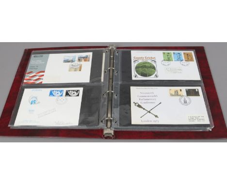 An album of Great British first day covers to include examples from the 1940s, 60s and 70s non PHQ franked.