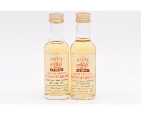 The Master of Malt - Bunnahabhain 1964, 25 year oldsingle Islay malt whisky, distilled 30.11.64, bottled Feb 1990, cask 4852-