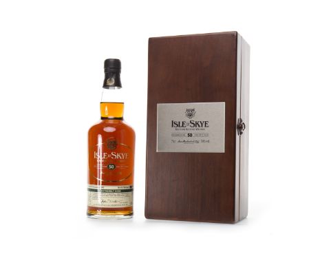 ISLE OF SKYE AGED 50 YEARS Blended Scotch Whisky Bottled November 2002, bottle no. 67 of 305. 70cl, 50% volume, in wooden box