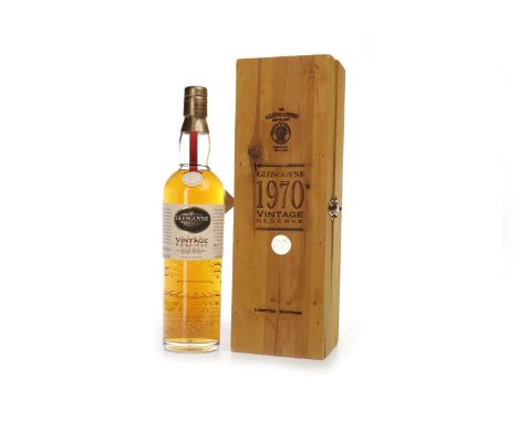 GLENGOYNE 1970 VINTAGE RESERVE AGED 26 YEARSActive. Dumgoyne, Stirlingshire.Distilled 27th March 1970, bottled 27th March 199
