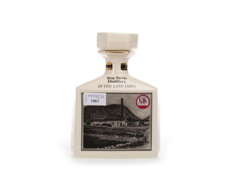 BEN NEVIS AGED 10 YEARS - CELEBRATING 190 YEARS POINTERS DECANTERActive. Fort William, Inverness-shire. Decanter no. 25 of 19