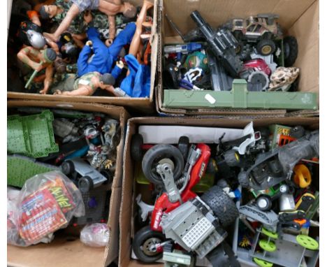 A large collection of 1990's and Later Action Force &amp; Action Man Figures &amp; Accessories(4):
