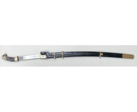 Soviet Cavalry Shashka Sabre: with bayonet attached