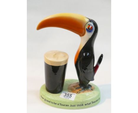 Guinness Carlton Ware Advertising Lamp Base: height 23cm