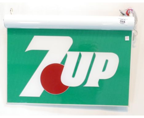 Free Hanging 7 up Advertising Lamp: