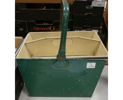 Worcester Ware Aluminium 1950's Utility Basket: