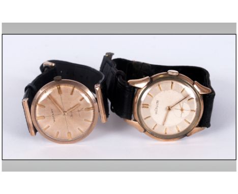 Gents Gold Filled Jaeger LeCoultre Wristwatch, Manual Wind, Movement Number 949681, Case Numbered 270, Stop Starter, Balance 