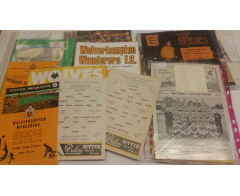 FOOTBALL, Hereford Town home (13) &amp; away programmes, 1970s, inc. v Rugby Town 1969/70 FAC, Reading 1972/3 (1st season); a