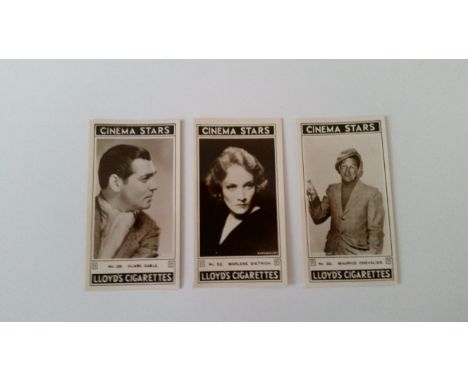 LLOYD R., Cinema Stars 2nd (28-54), complete, EX, 27