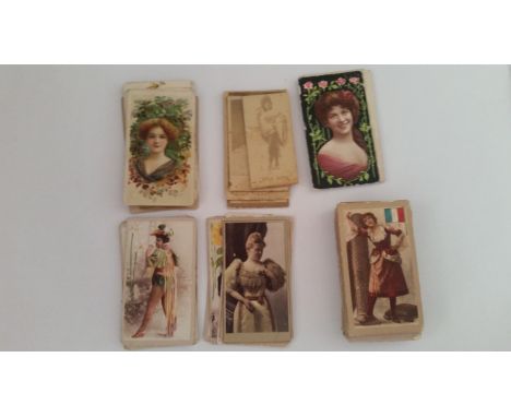 A.T.C., odds, beauties inc. International Code of Signals, Lantern, Language of Flowers, Surf Girls, Dancing Girls etc., some