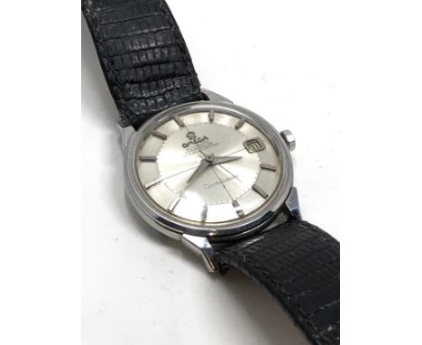 c1966 Omega constellation chronometer automatic pie pan dial gents wristwatch cal 565 ref no 167.005 movement no 24298443 the
