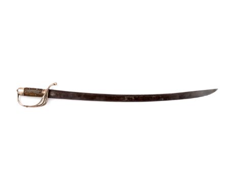 The two branches of the silver guard are soldered and further held by a band just above the knuckle bows midpoint. They are a