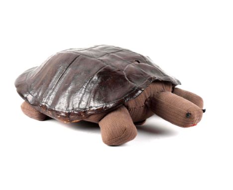 Interesting effigy, possibly made for a child.  The turtle was a sacred figure in Indian culture.  The original shell has a g