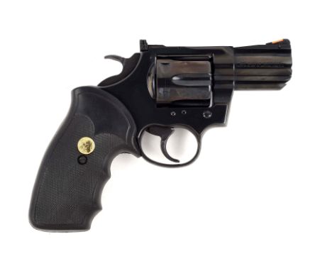 Manufactured from 1986 to 1992.  One of the up-and-coming collectible revolvers in the Snake line.  features solid rib, solid
