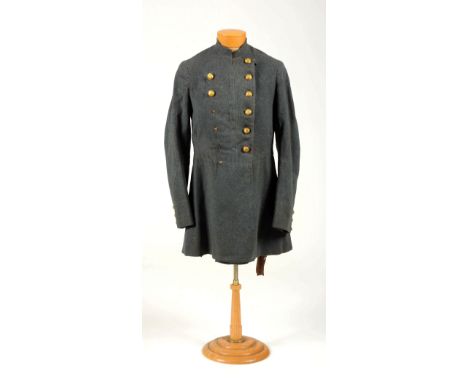 This appears to be a Confederate Veterans uniform owned by a Virginia member made in the 1870's or 80's.  It is a double brea