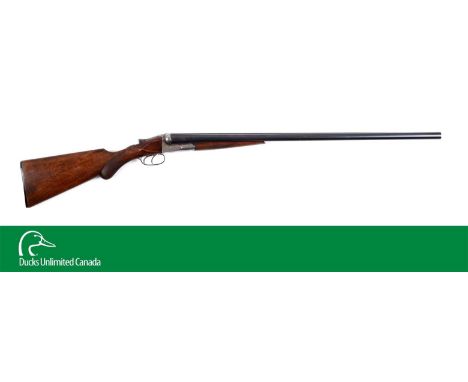 Manufactured 1911. Features Krupp fluid steel barrels, wide matted solid rib with single bead, splinter forearm, Anson releas