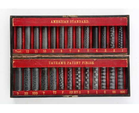 Tatham & Brothers are manufacturers of lead pipe, sheet lead and shot. Based at 82 Beekman Street, New York. The building was