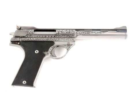 Less than 9,000 Auto-Mags were produced by all manufacturers.  This is an original Pasadena model of which 3,300 were manufac