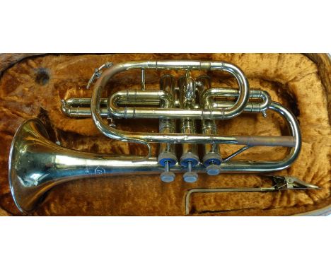 BOOSEY & HAWKES LAFLEURE CORNET IN CASE 