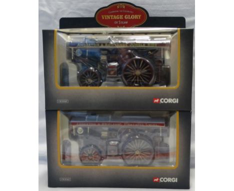 CORGI VINTAGE GLORY OF STEAM FOWLER B6 SHOWMANS ENGINE THE LION & LIONESS (2) 