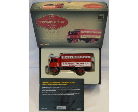CORGI VINTAGE GLORY OF STEAM LTD EDITION SENTINEL SHEPHERD NEAME 30th ANNIV LORRY 
