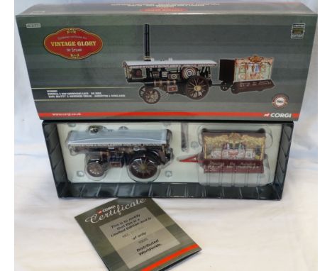 CORGI VINTAGE GLORY BURRELL SHOWMANS LOCO & ORGAN - ANDERTON & ROWLAND 730/1000 