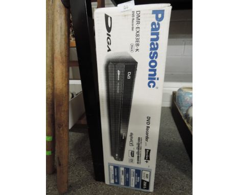 A Panasonic DMR-EX83EB-k DVD recorder