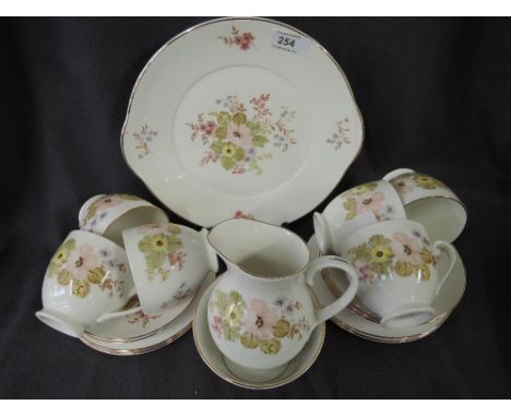 A part tea dinner coffee service by Royal Grafton with floral print 20 pieces approx