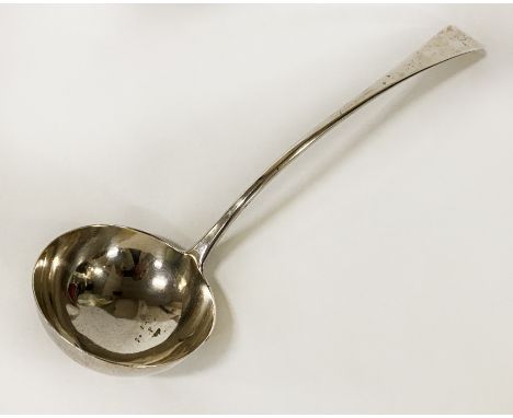 EARLY GEORGIAN LADLE 6 IMP OZS APPROX 