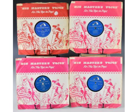 Collection of thirty seven Rock 'n' Roll / Rockabilly / Doo-Wop Shellac 78rpm records including thirteen Elvis Presley with s