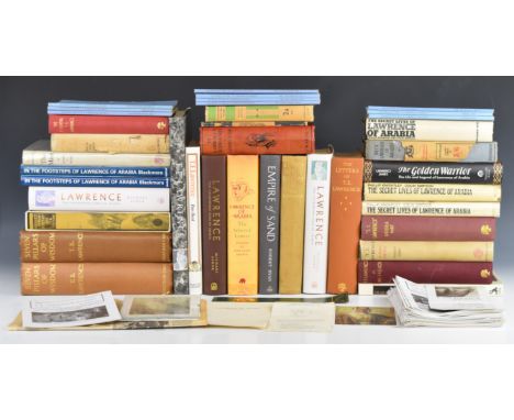 T.E. Lawrence book collection to include 1935 editions of Seven Pillars of Wisdom. Revolt In The Desert 1927. In Lawrence&rsq