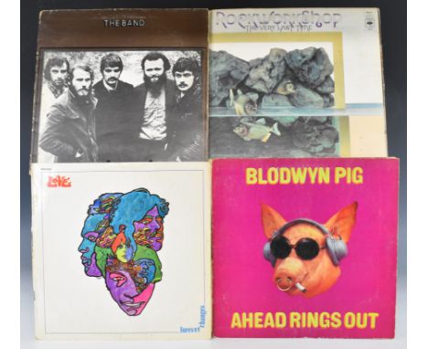 Ten Prog Rock / Blues Rock / Psychedelic Rock / Folk LPs comprising Love Forever Changes UK first pressing with orange label 
