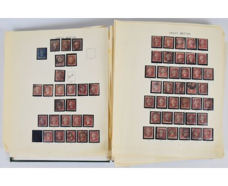 Mint and used GB stamp collection in a Windsor album, 1840 to Queen Elizabeth II pre-decimal issues, with a good range of Que
