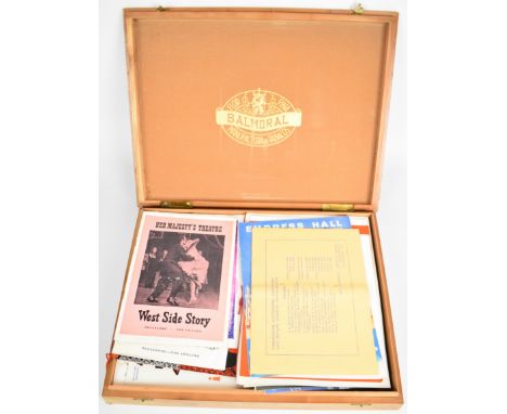 Collection of over one hundred 1950&rsquo;s Theatre programmes and similar, venues including Garrick Theatre, Adelphi, Queen&