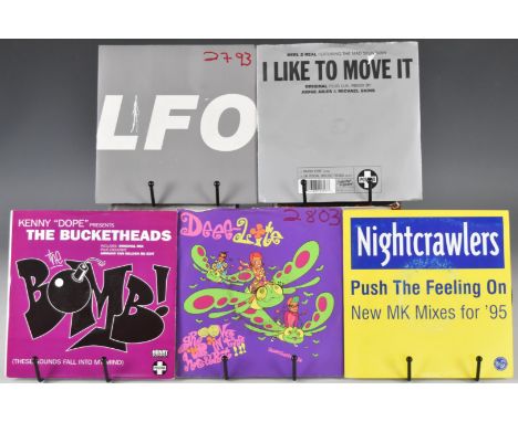 Collection of approximately one hundred and sixty House / Acid House / Trance / Synth / Hip-Hop / Techno / Garage 7" singles 