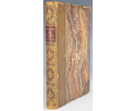 Charles Dickens Pictures From Italy, the vignette iIllustrations on wood by Samuel Palmer, published Bradbury &amp; Evans 184