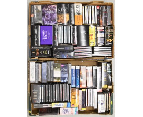 Approximately seventy Talking Book CDs, mainly large box sets includes JRR Tolkien books The Lord of the Rings 46 CD box set,