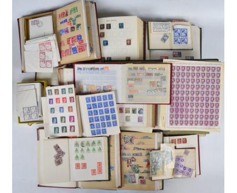 GB, Commonwealth and world stamp collection including small album GB 1d reds etc, GB and world covers including airmail, GB a