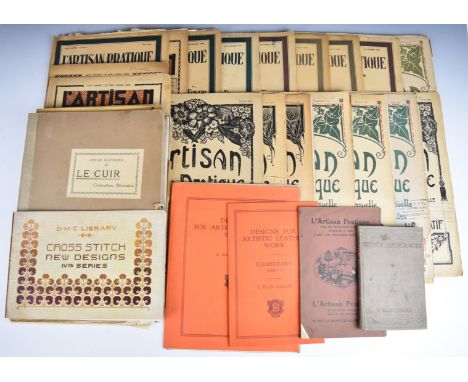 L&rsquo;Artisan Pratique Revue Mensuelle de Modeles d&rsquo;Art Decoratif (monthly magazine of Art Deco &amp; Art Nouveau int