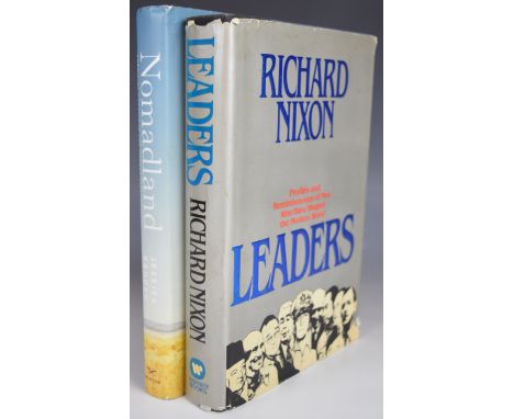 Richard Nixon (American President 1969-74) signed presentation copy of his book Leaders, published Warner Books 1982 first ed