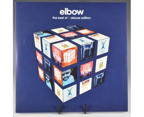 Elbow The Best Of deluxe edition Indie Rock triple LP with tri-fold sleeve. Vinyl and covers appear Ex or better