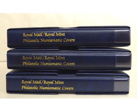 Royal Mail and Royal Mint philatelic and numismatic coin covers