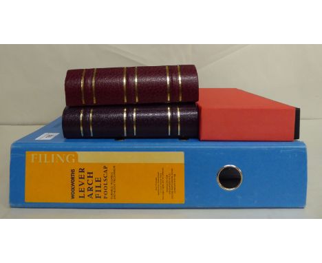 Uncollated postage stamps - presentation packs and silver ingot covers