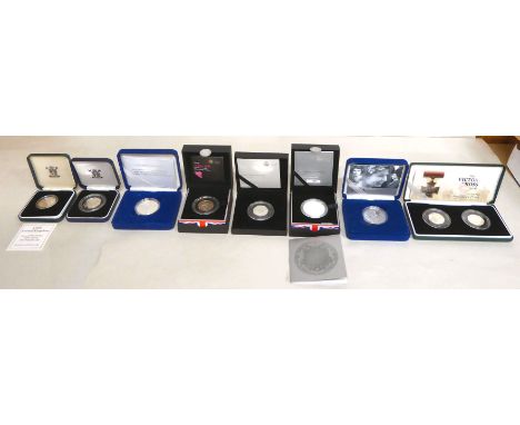 Silver proof collector's coins: to include a 2006 Crown