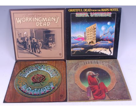 Grateful Dead, American Beauty K 46074, together with Blues For Allah GD-LA 494-G, From the Mars Hotel GD 104 and The Working