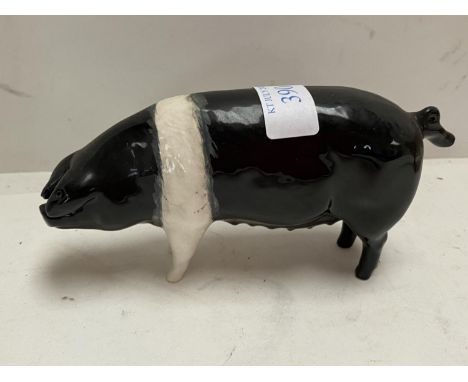 Beswick Merrywood Silver Wings Saddleback Pig, 1511 