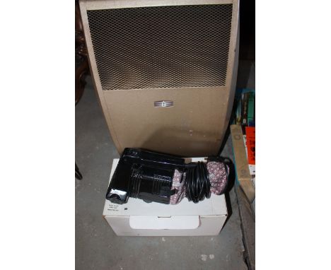 Vintage Heater with Timer (Untested for display only) &amp; Original hand held Kirby boxed vacuum cleaner (Untested)